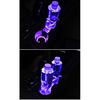7 Colors Car Coasters Car Cup Holder Gradual Breathing Neon Lamp LED Light Mats Bottle Light Sensor Atmosphere Car Accessories Cup Holders 5