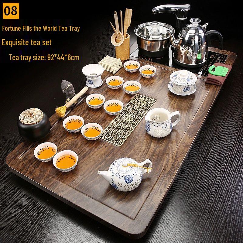 Modern Ceramic Automatic Kung Fu Tea Set