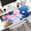 Takanashi Hoshino Anime B-Blue Archive Mousepad Non-slip Suitable For Office Computers Laptops E-sports Game Desk Mats XXL Keyb