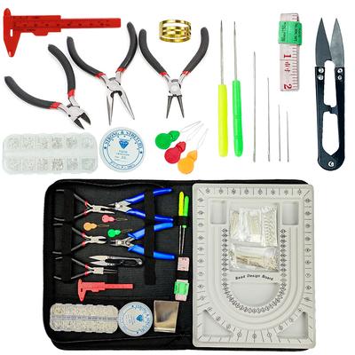 Sada na výrobu šperků DIY Design šperků Ručně vyráběné kleště na šperky Talíř na šperky pro nástroje na šperky