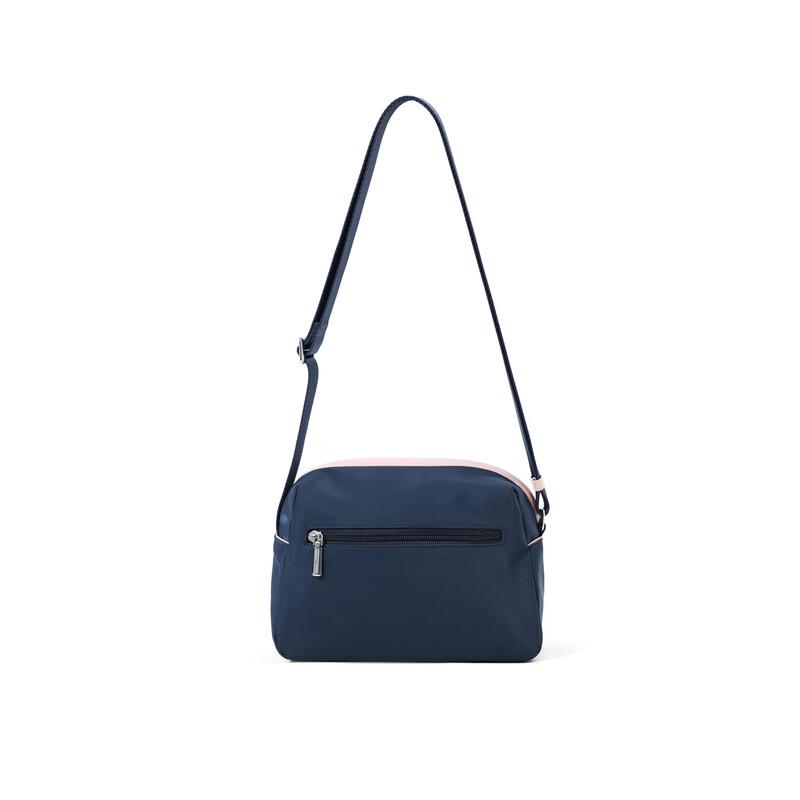 Embroidered Canvas Crossbody Pillow Bag