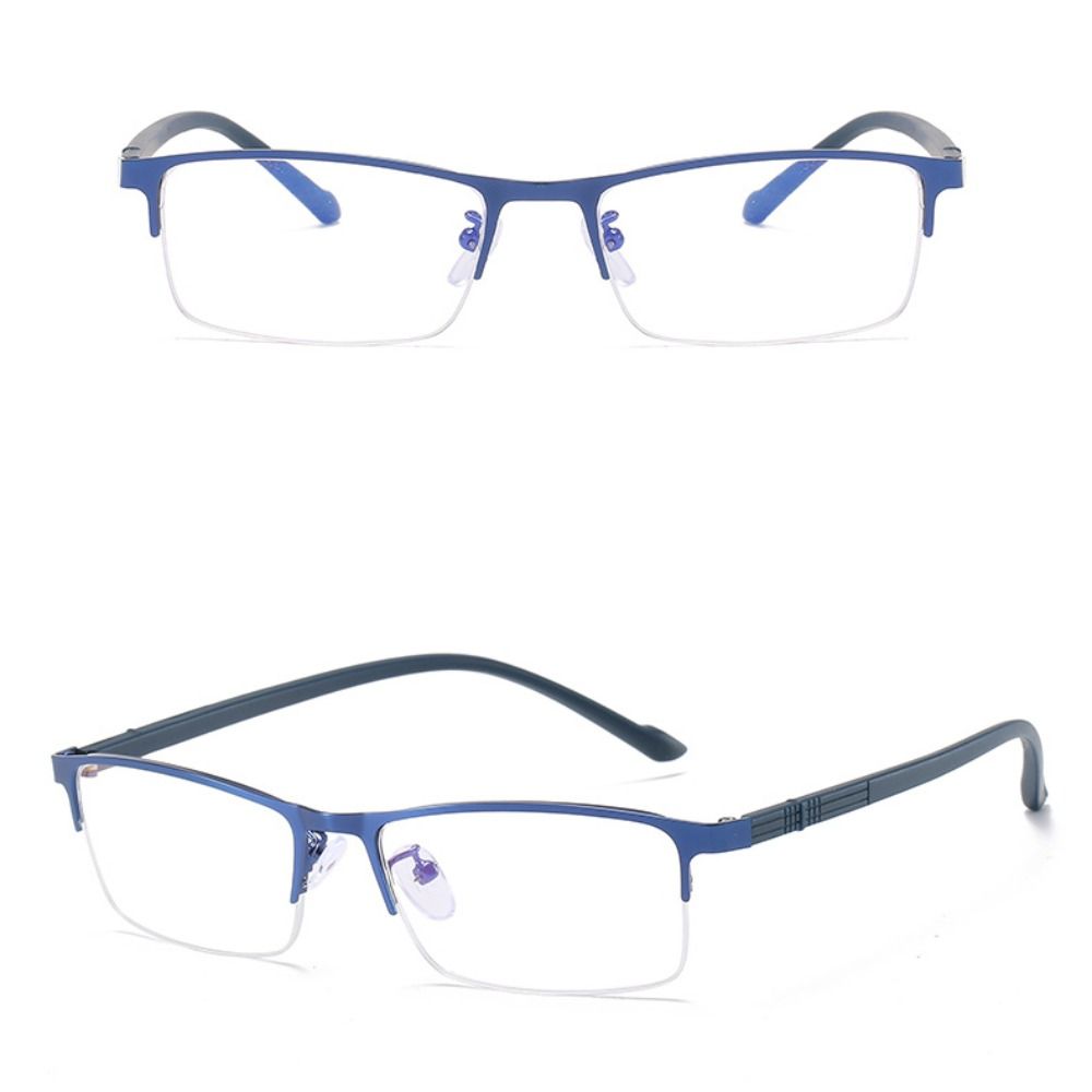 Comfortable Blue Ray Blocking Anti-Blue Light Glasses Ultralight Metal Computer Goggles Eye Protection Frame Eyewear Men Women