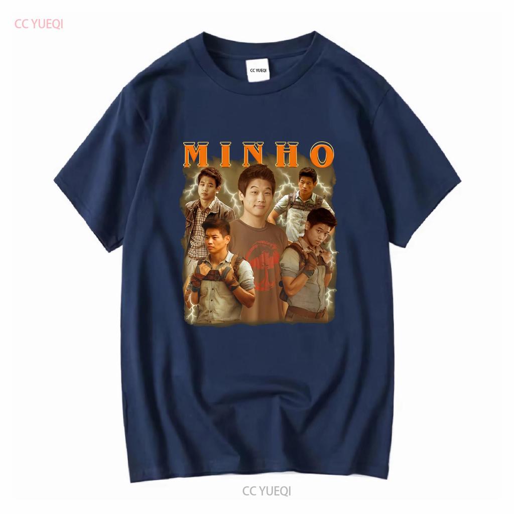 Minho The Maze Runner Vintage Bootleg T Shirt Ki Hong Lee Funny Fan Gift Vintage Washed Soft Homme Stylish