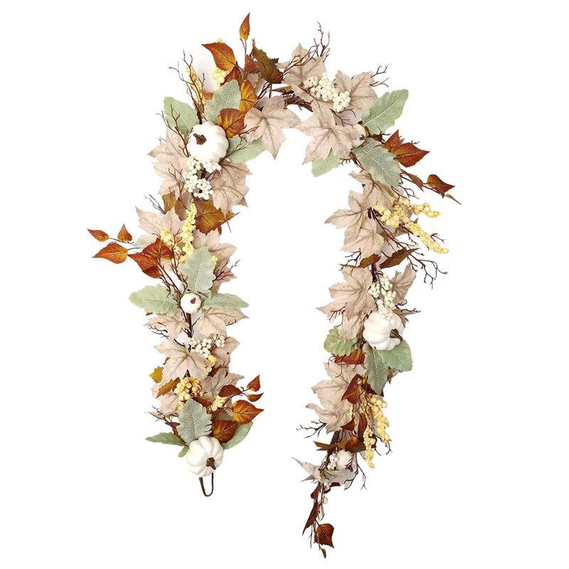 AEE4-1 Piece Fall Garland  Fireplace Thanksgiving Halloween Harvest Decorations Fall Decor
