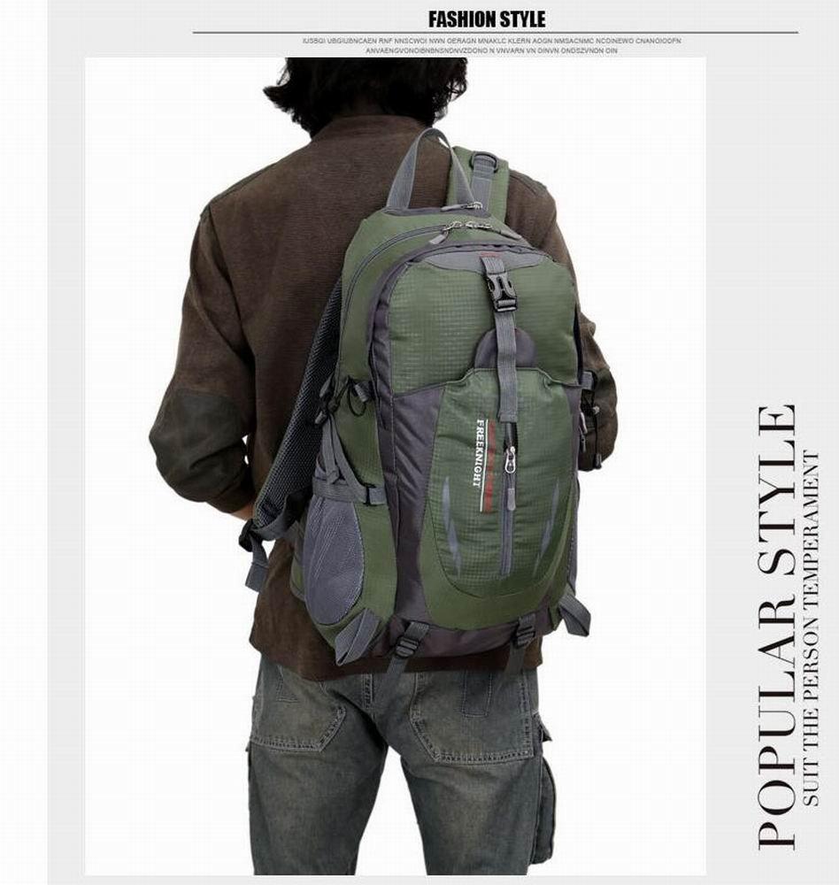 [HiGe] Motorcycle Backpack, Hiking Backpack, Lightweight, Large Capacity, Water-Repellent, Rucksack, Outdoor Bag, Travel Backpack, Hiking Backpack