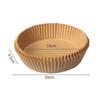 50Pcs Air Fryer Disposable Parchment Paper Liner Oil-Proof Paper Tray Non-Stick Baking Mat Air Fryer Accessories Squareround