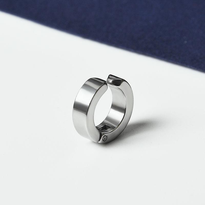 Pánské trendy magnetické náušnice a unisex falešné klipy na uši