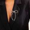 Irregular Bowknot Charm Brooch Fashion Sweater Clothing Pin Decorative Lapel Pin