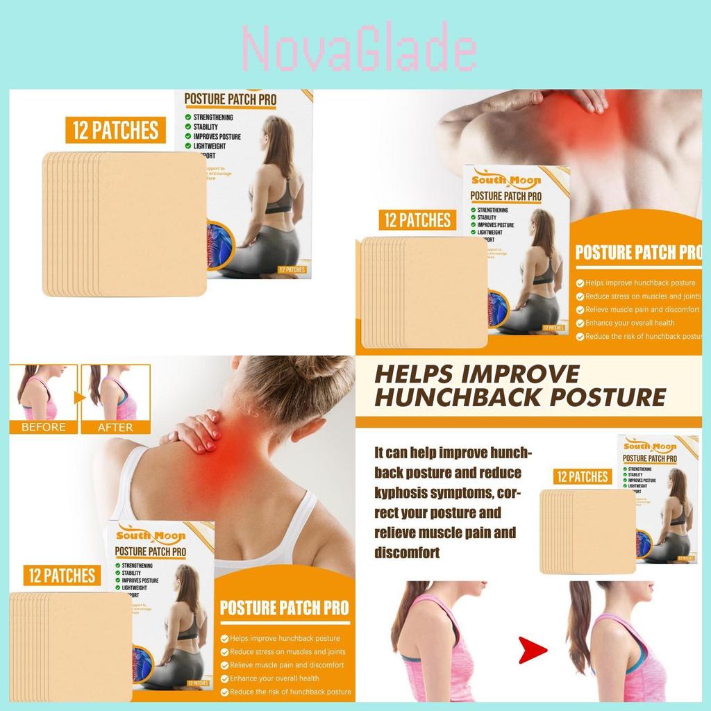 South Moon Body Care Patches For Joint Neck Back Shoulder Pain Relief And Posture Support