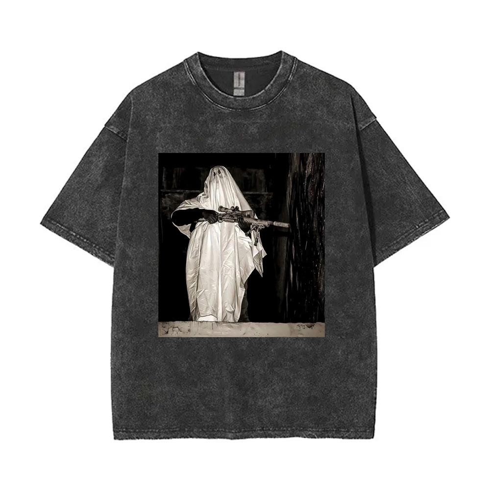 Forward Observations Group Vintage Washed Tshirt Men Women Fashion Oversized Short Sleeve Male Casual High Quality Cotton Tees