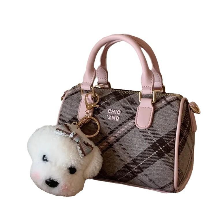 

Британский вечерний чай сумка-подушка женская осенне-зимняя клетчатая сумка через плечо сумка-мессенджер