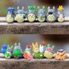 Mini anime my neighbor cartoon cute figure pvc collectible model ornament dolls statue children gifts Micro landscape ornaments