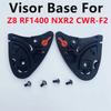 Z8 Visor Base for SHOEI NXR2 RF1400 CWR-F2 Z8 Helmet Shield Base Para Visera Casco Moto Locking Mechanism
