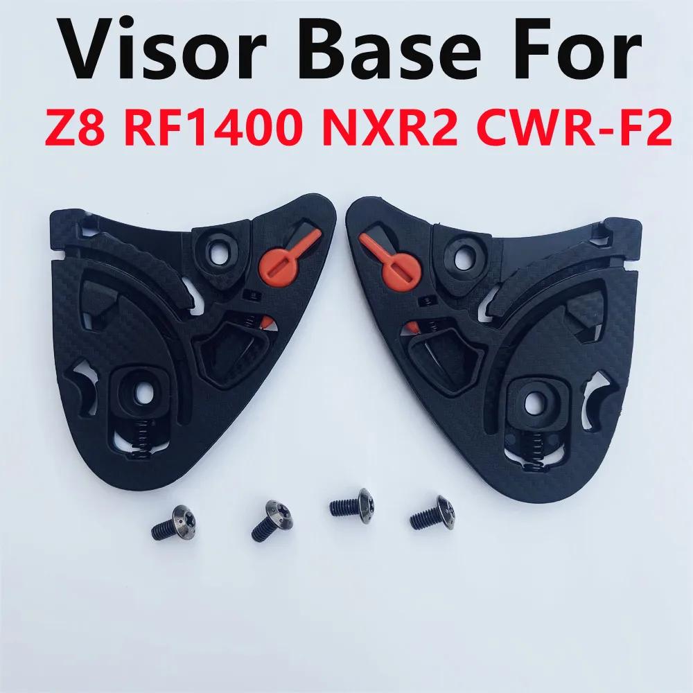 Z8 Visor Base for SHOEI NXR2 RF1400 CWR-F2 Z8 Helmet Shield Base Para Visera Casco Moto Locking Mechanism