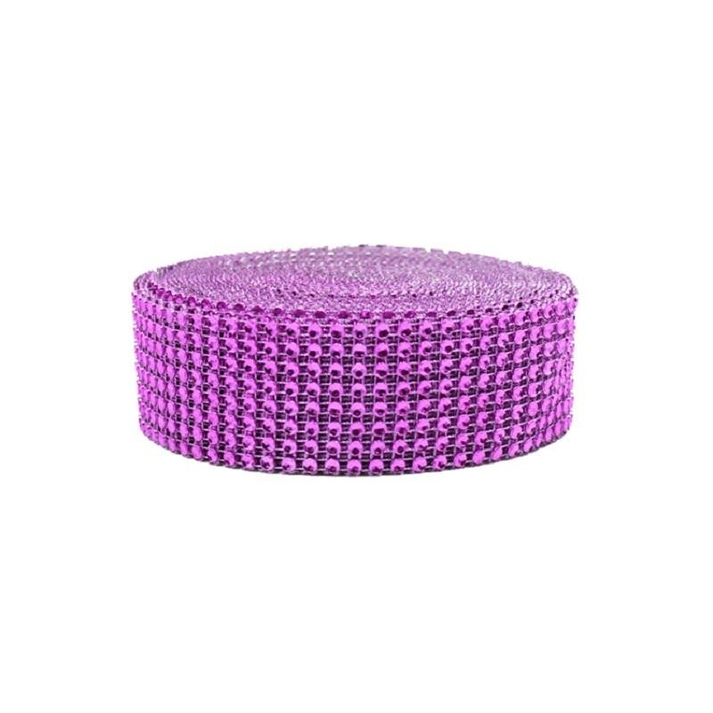 2Yard 4CM Gold Silver DIY Diamond Mesh Rhinestone Wraps Ribbon Crystal Roll Trim Sparkle Mesh Wrap for Wedding Flower Decoration розы красного