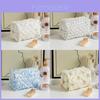 Floral Pattern Makeup Bag With Polyester Material For Daily Use