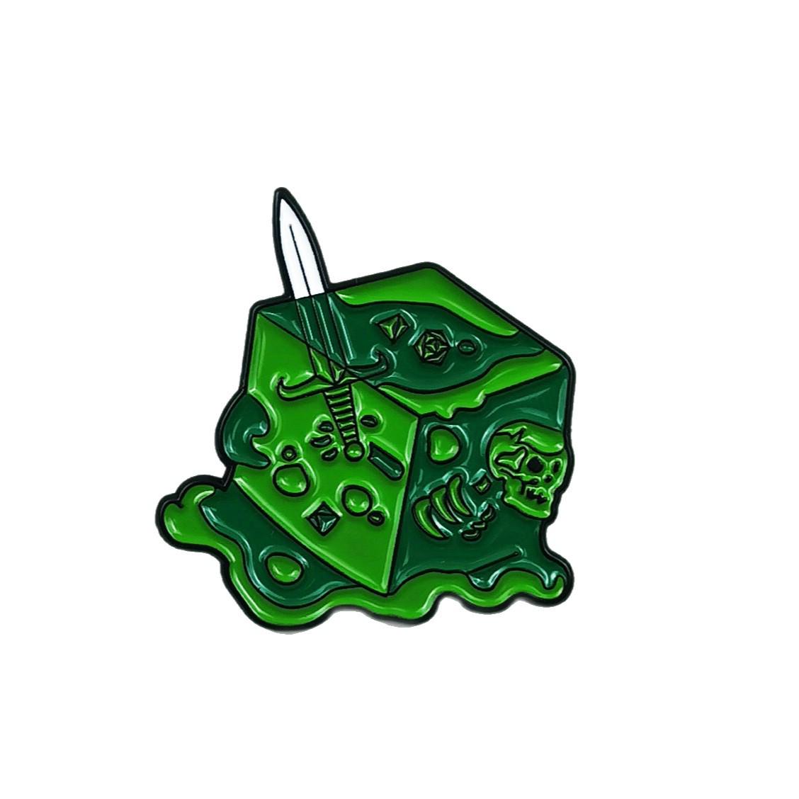 Cartoon Fruit Jelly Brooch - Creative Animation Treasure Badge for Kids and Students