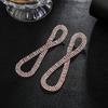 Diamond Bow Fringed Earrings, Temperament Earrings, Fashion Earrings For Women