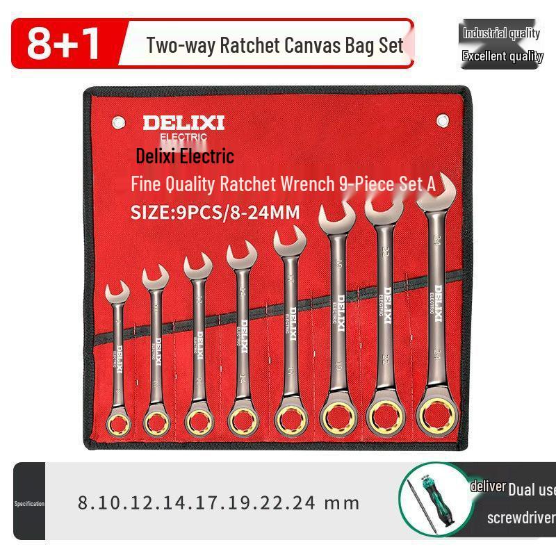 72-Teeth Dual-Purpose Swivel Head Ratchet Wrench - Ideal for Quick Automotive Repairs