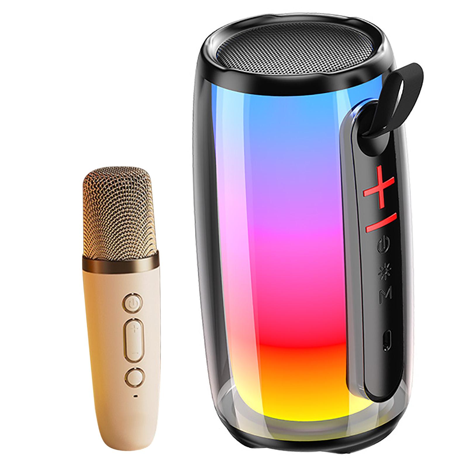 

Bluetooth-караоке-машина, многофункциональная беспроводная портативная мини-колонка Bluetooth с микрофоном