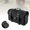 Tail Bag Pu Side Saddlebag Pannier Luggage Pouch Storage For Motorbike