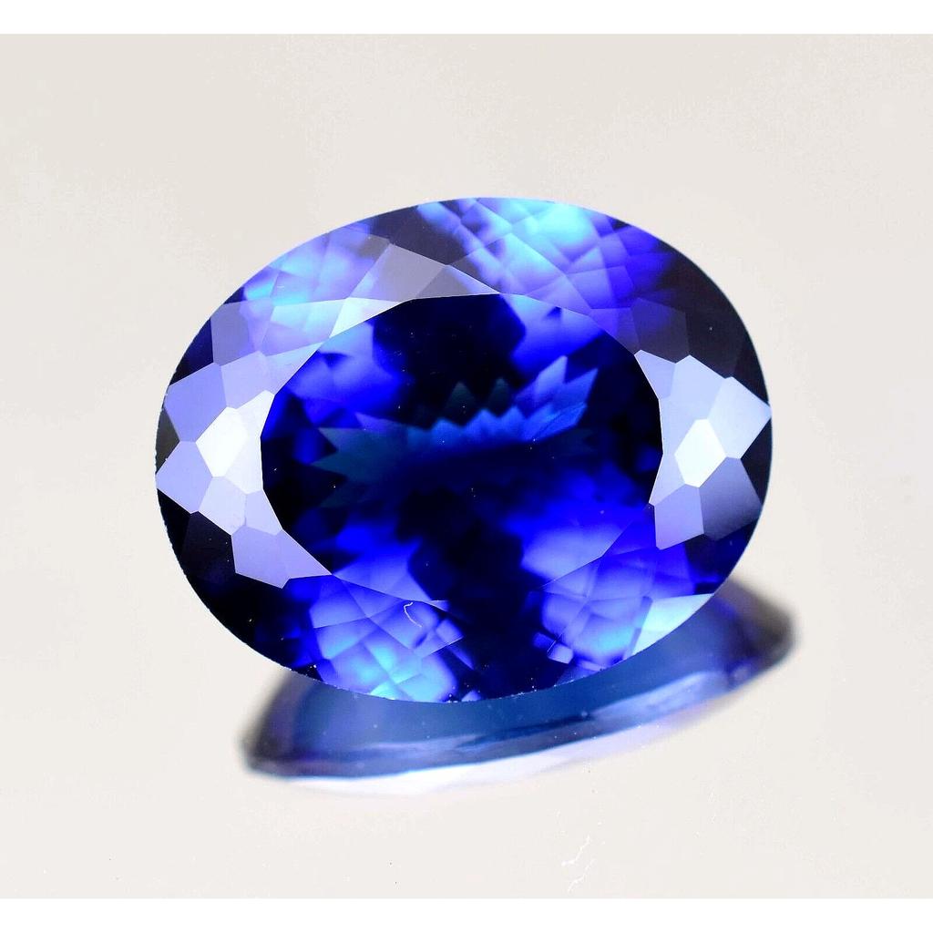 Natural Blue Sapphire 39.05 Ct Oval Certified Stunning Loose Gemstone