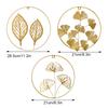 Exquisite Craft Leaf Wall Art Decor Durability And Countryside Charm Anti-corrosion Wall Decoration