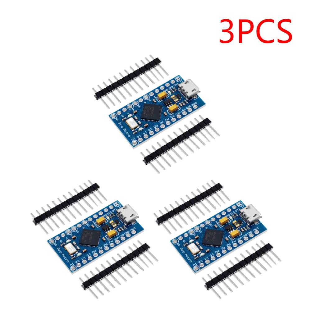 Pro Micro ATmega32U4 5V 16MHz Replace ATmega328 For arduino Pro Mini With 2 Row Pin Header For Leonardo Mini Usb Interface