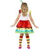 Girls Deluxe Clown Costume Set