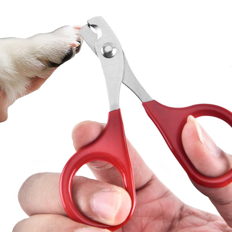 Pet Nail Half Moon Nail Scissors Suitable For Cats And Dogs And Other Small Pet Nail Care Grooming Scissor Claw nail