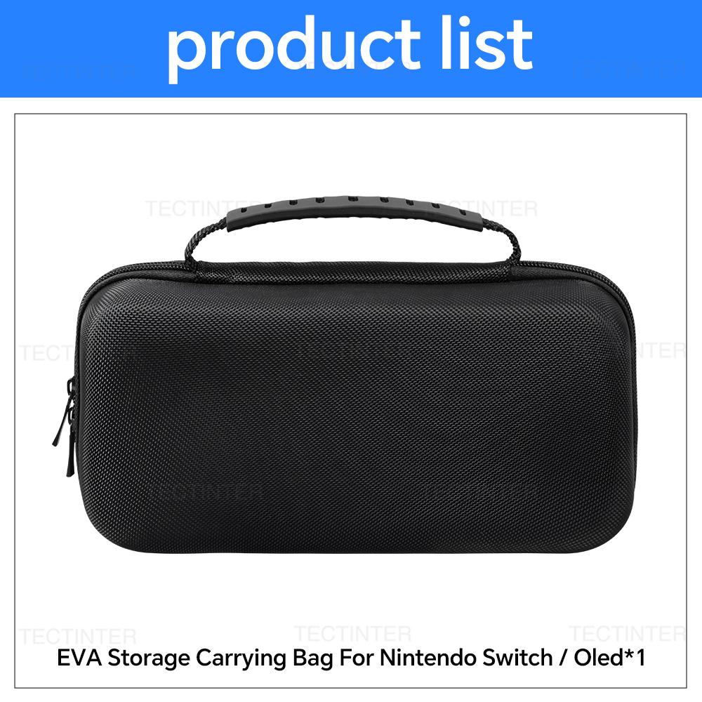 Large Storage Traval Bag for Nintendo Switch Console Carrying Protective Case Pouch for Nintendo Switch Oled Game Accessories