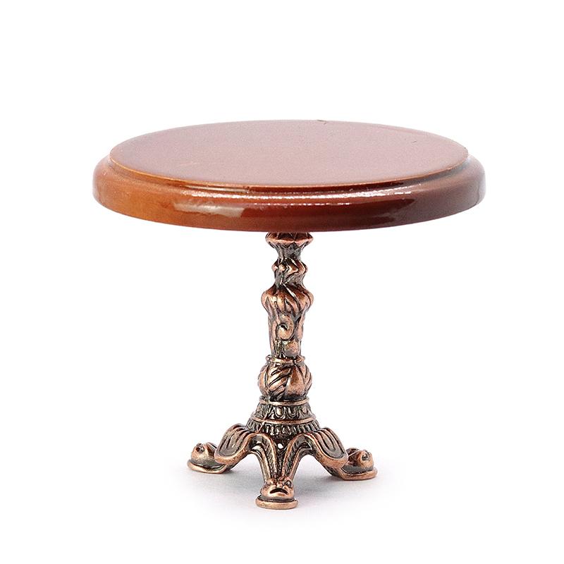 Miniature Doll House Accessories Simulation Mini Retro Furniture Square Table