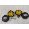 Pair Hella Yellow Fog Lamp With Cover With Bulb H3 Halogen Bulb Universal K585