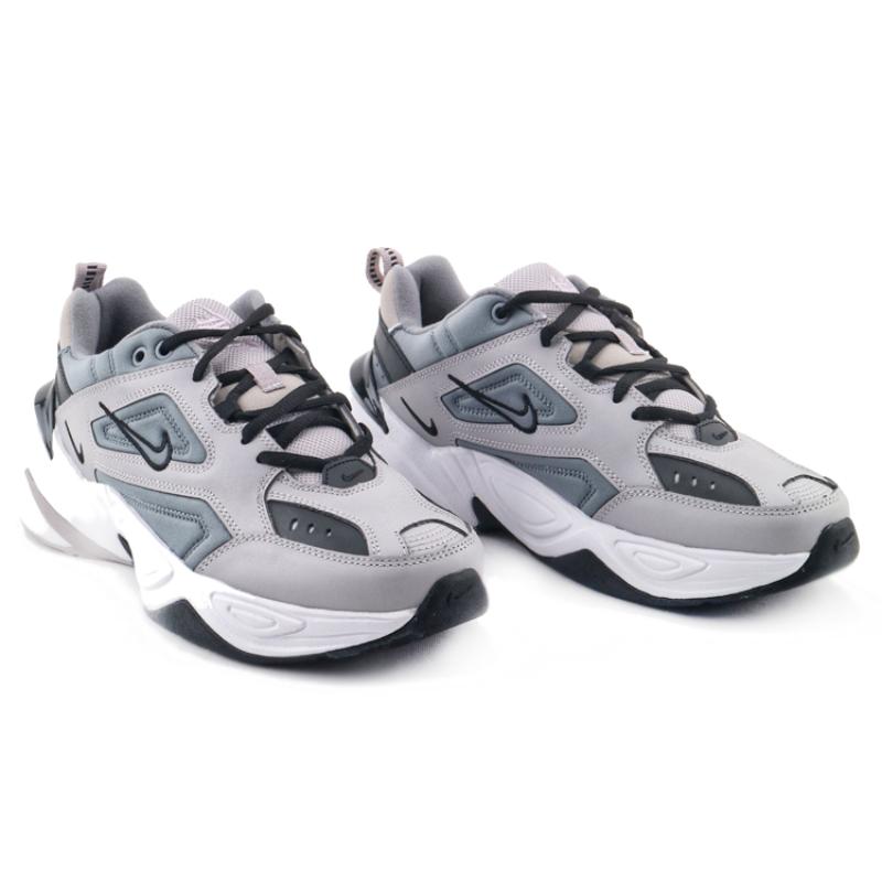 Nike M2K Tekno Atmosphere Grey Black Chunky Sneakers AV4789-007