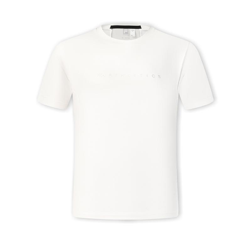 

New FILA T Shirts Men s Mist White A11M431126FWT M