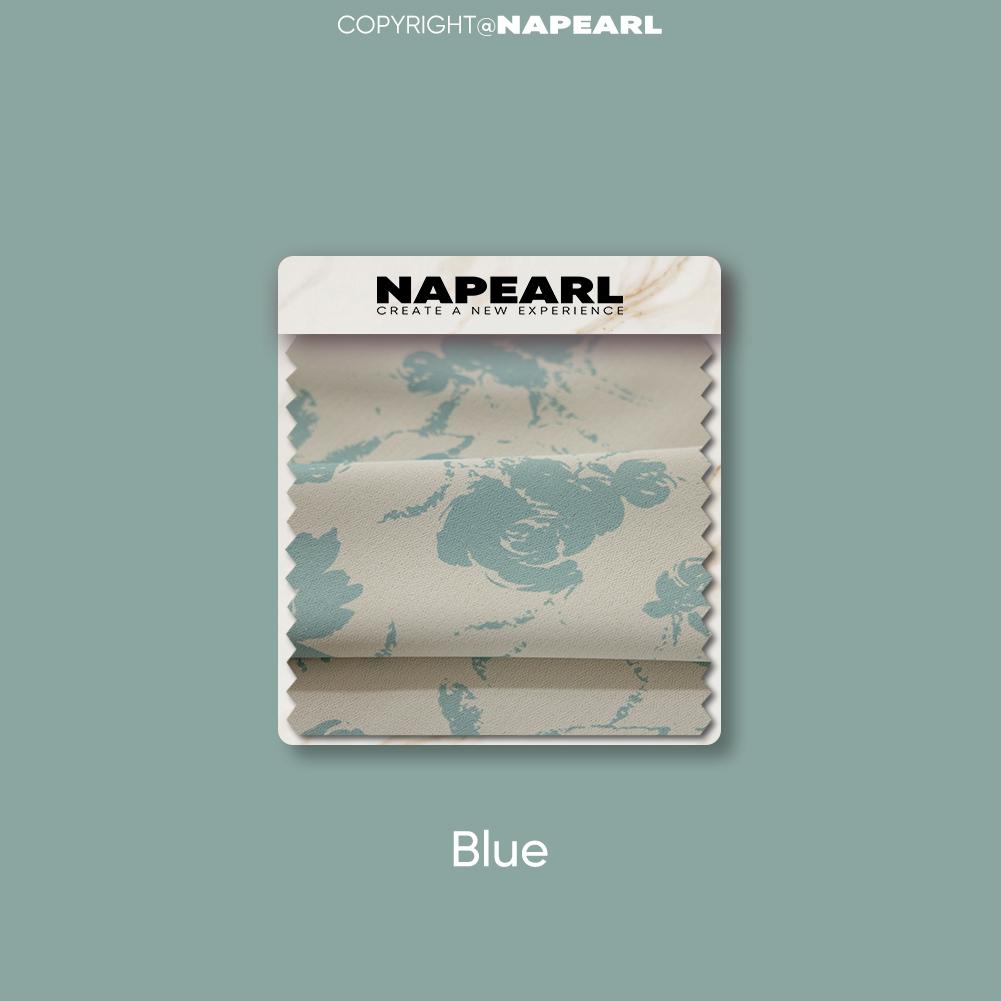 1PC NAPEARL 70-80% zaciemniające romantyczne francuskie róże nadrukowane marszczone wygodne zasłony do sypialni salonu wystrój domu