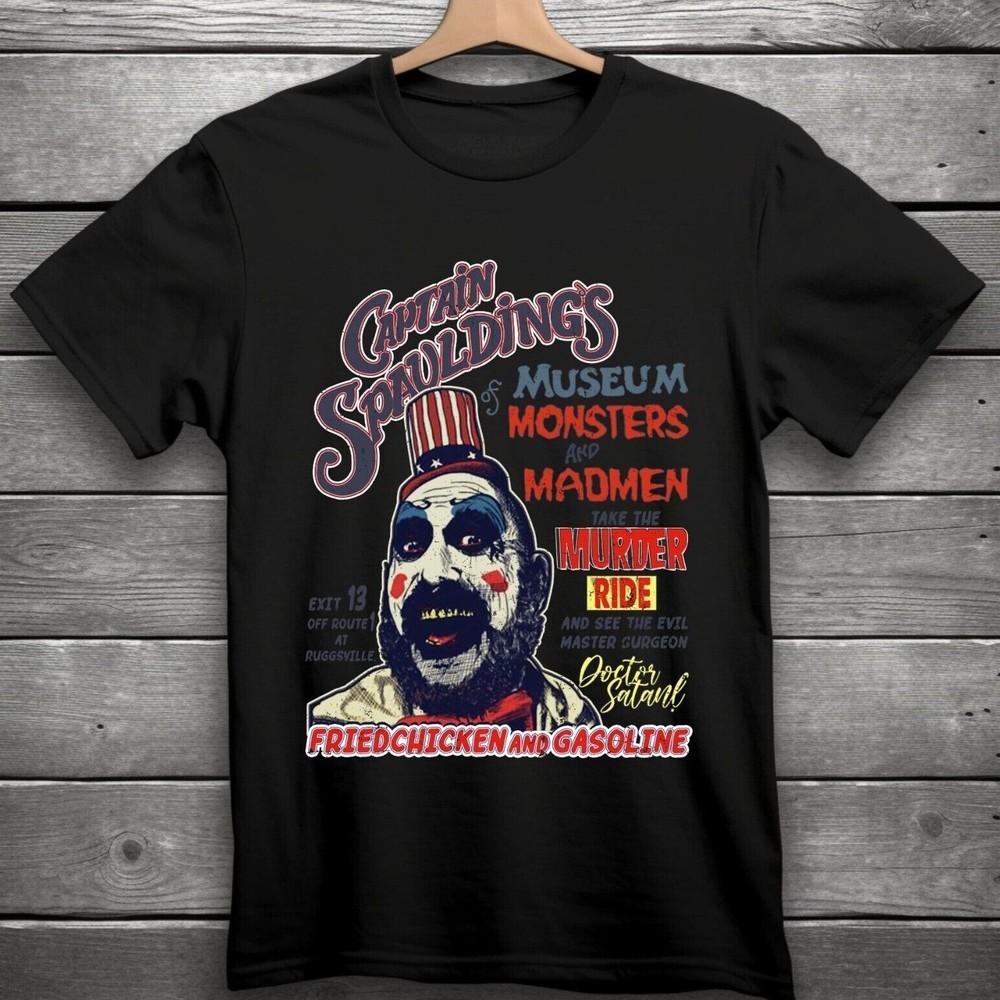 

Captain Spaulding Museum Monsters and Madmen TShirt S3XL House of 1000 Corpses Unisex T-Shirt S