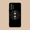 Sun Moon Mobile Cell Phone Case for Samsung Galaxy M55 54 42 35 34 33 32 23 22 15 14 13 12 F55 5G Colorful Cover Luxury Cover