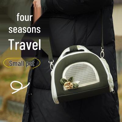 Atmungsaktiver Outdoor Anti-Verlust Crossbody Haustierrucksack
