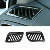 Carbon Fiber Dashboard Air Vent Outlet Cover Trim For Honda CR-V CRV 2017-