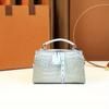 Sac à texture crocodile pour dames  sac en PU léger pour un usage quotidien  élégant et chic