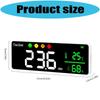 Wall Mounted Sound Level Meter With Temperature Humidity Sensors For Accurate Measurement In Indoor Decibel Meter