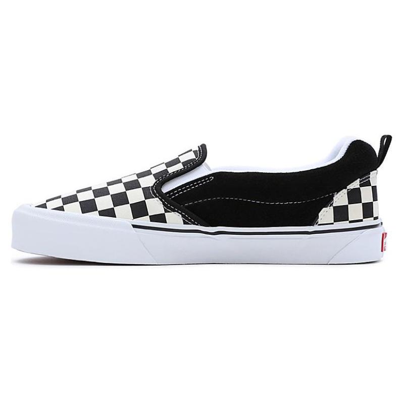 Vans Knu Slip On  Шахматка  Vans VN0009QDQXH черный белый