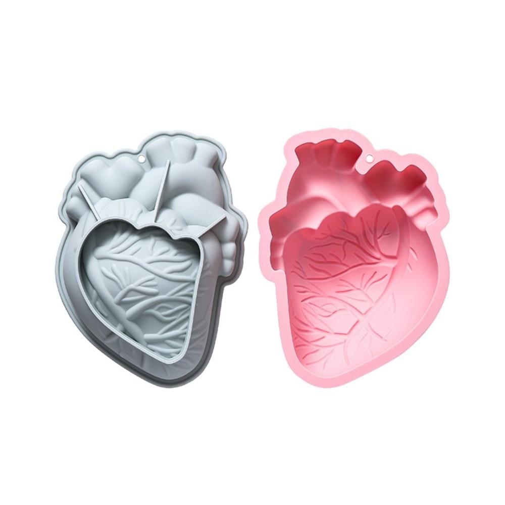 Pumpkin Brain Dessert Mold DIY Halloween Baking Silicone Mold Heart shape Cake Mold  Chocolate