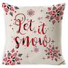 Pillowcase Christmas Pillowcase Light Luxury Pillowcase Ins Style Car Neck Cushion Office Lumbar Support