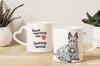 Scottish Terrier, Aberdeen Terrier - Tasse mit einem Hund, entzückende Tasse mit herzförmigem Henkel, universelles Geschenk von der Marke Art-Dog