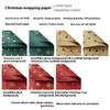 10 Sheets Christmas Wrapping Paper Kraft Paper Christmas Tree Snowflake Pattern Gift Wrapping Paper Bouquet Wrapping Paper