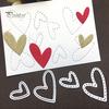 Heart Shape Metal Cutting Die DIY Scrapbook Album Paper Crafts Embossing Stencil