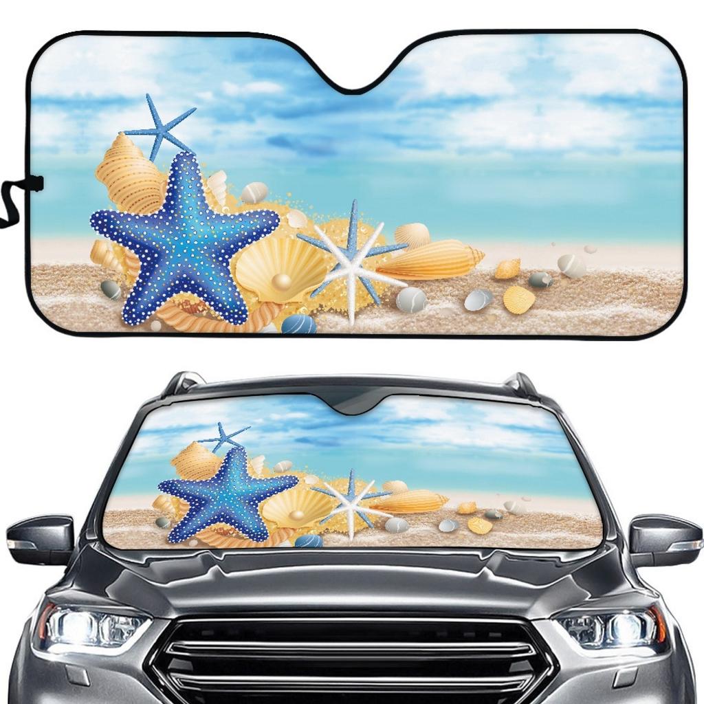 Flamingo Printed Car Sunshade Car Sunshade Personalized Sun Shield