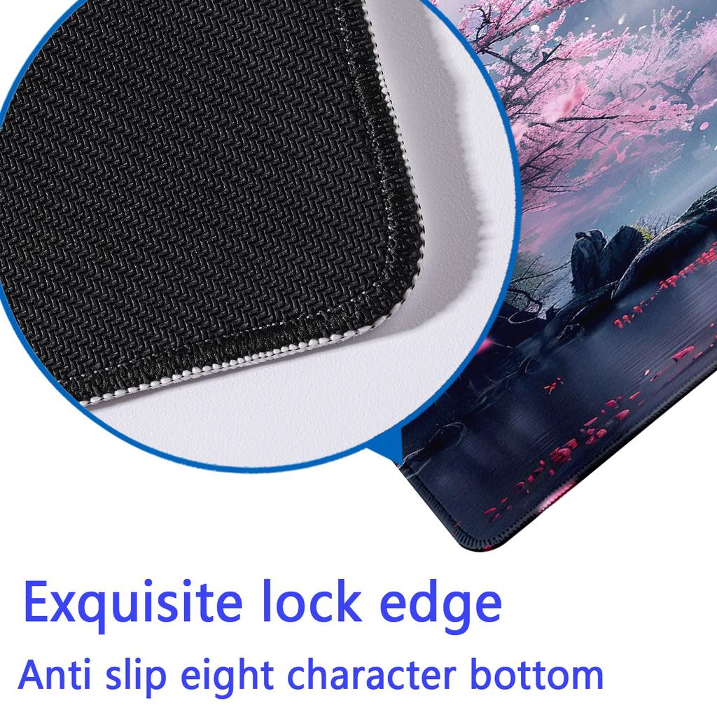 mouse pad Gaming Sakura Japanese Cherry Blossom XL Home New HD mousepad XXL Keyboard Pad Non-Slip Office Carpet Laptop Mice Pad